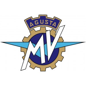 2x Pegatinas MV Agusta logo