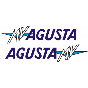 2x Pegatinas MV Agusta