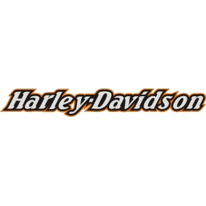 2x Pegatinas logo Harley nuevo 2