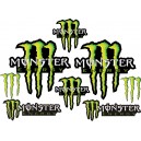 Kit Pegatinas Monster Energy