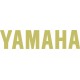 2 Logos Yamaha letras oro