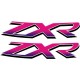 2x Pegatinas deposito ZXR 750 90
