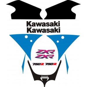 KIT Pegatinas Kawasaki ZX750R 92