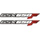 2x Pegatinas logo GSX650F
