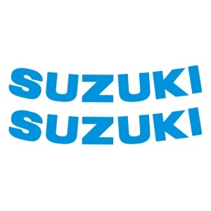 Logo Suzuki curvado