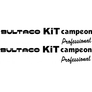 Pegatinas Bultaco KIT campeon 