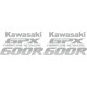 KIT Pegatinas Kawasaki GPX600R