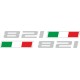 2x  Pegatinas Ducati 821 Italia